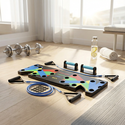 PowerBoard Pro™ - Tabla Flexiones + Banda Resistente