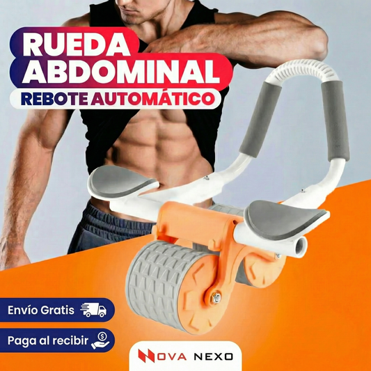 AbRollerPro™ - Rueda Abdominal con Efecto Rebote