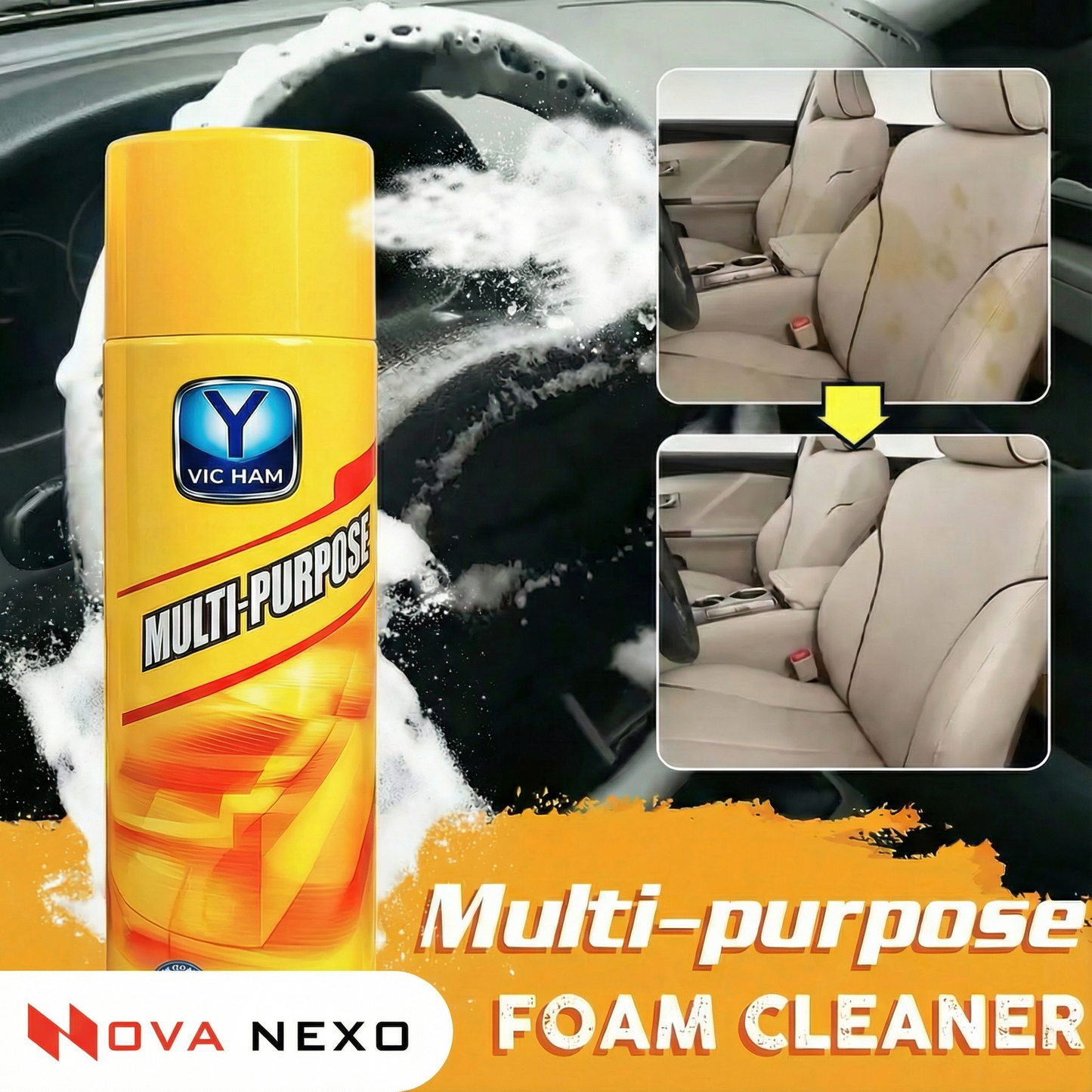 FreshRevive Pro Foam™ - Espuma Limpia Tapiz